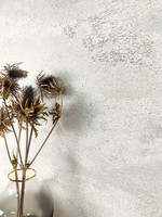 Newroom Vliestapete Grau Glitzer Metallic Modern Glamour Wohnzimmer Elegant