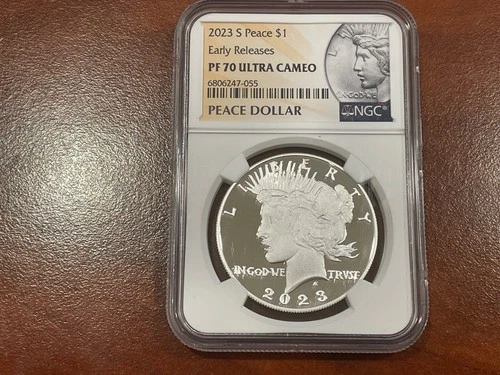 2023 Silver Peace Dollar NGC PF70 Ultra Cameo - Early Releases