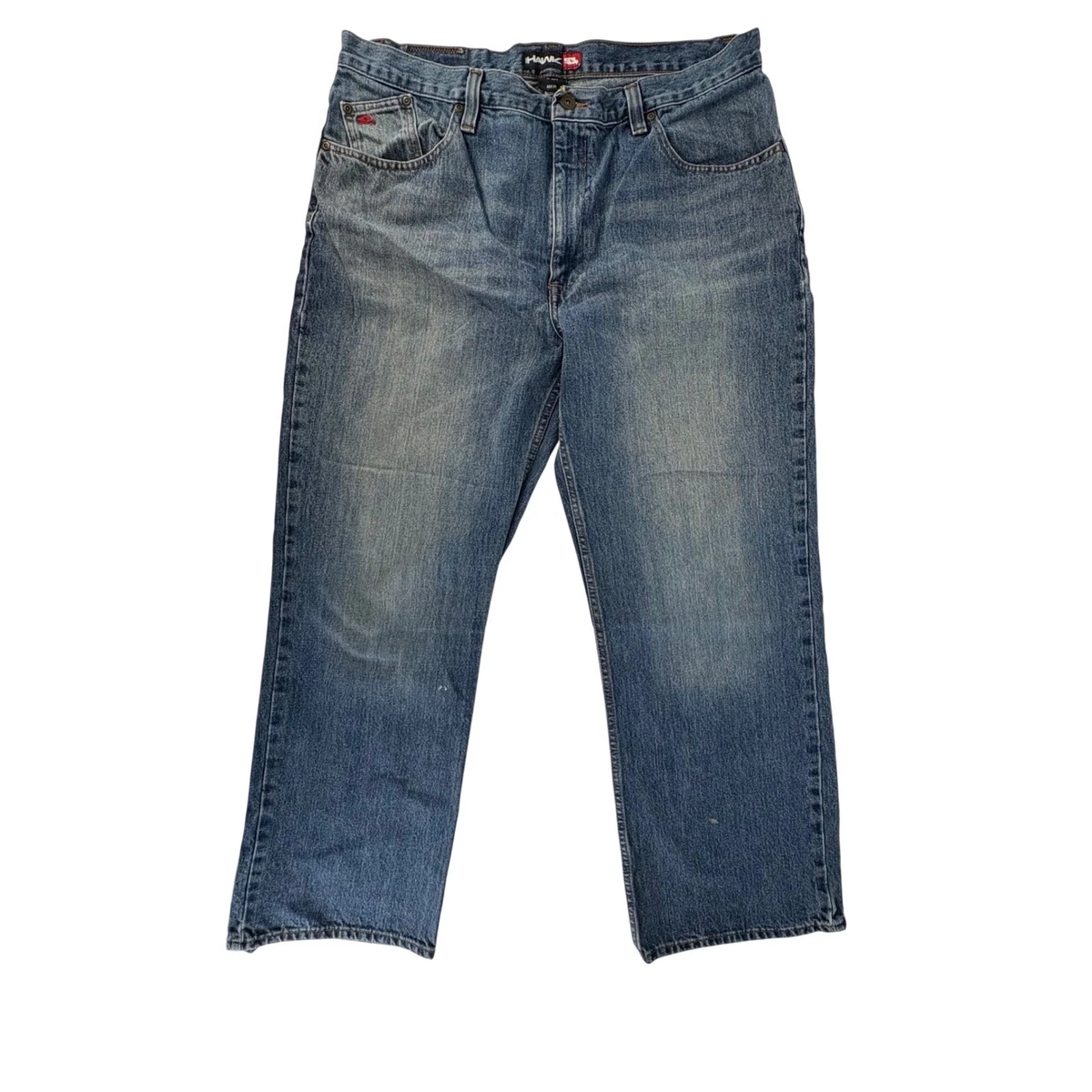 Jeans regular taille élastiquée denim double stone garçon | La Halle