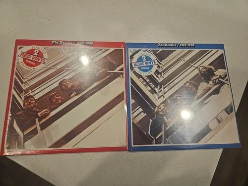 The Beatles- 1962-1966 & 1967-1970 Colored Vinyl 2 LP in each SEBX-11842-11843