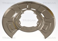 Spritzblech Ankerblech Hinterachse FÜR BMW X5 (E70) - Triscan 8125 11217