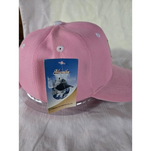 John Deere Tractors Embroidered Logo Pink Adjustable Strapback Hat Cap - NWT NEW - Afbeelding 4 van 6