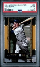 2024 MUSEUM COLLECTION GOLD #58 YOGI BERRA 148/199 PSA 6