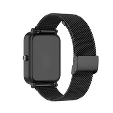 Metal Loop Band Compatible for Garmin Venu X1 Adjustable Stainless Steel Repl...