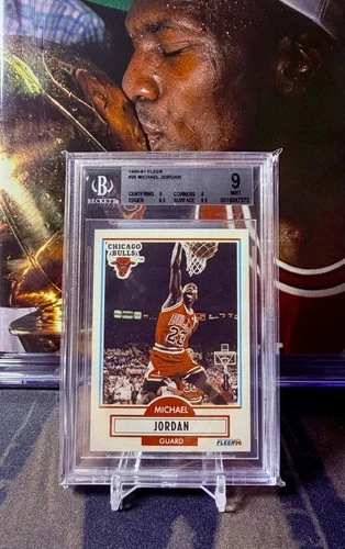 1990-91 Fleer - Michael Jordan #26 BGS 9 TRUE MINT (9.5,9.5,9,9) 🔥📈