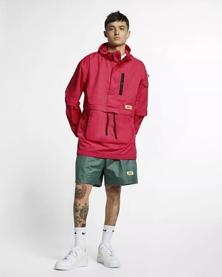Nike NSW Quest Anorak Jacket Water Resistant CI6587 850 Windbreaker XXS/L/XL