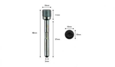 Front Brake Pad Pins For Kawasaki ZX-6R 600 R Ninja 2017 | eBay