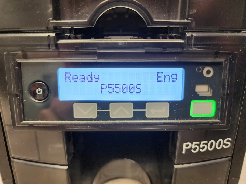 Polaroid Valid P5500S PX30 Thermal ID Card Printer USB Network Tested Working - Image 3 of 4