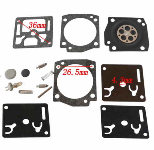 KBINGO Auspuff Schalldämpfer Für STIHL Kettensägen | Komplett-Set Für 034 036 MS340 MS360