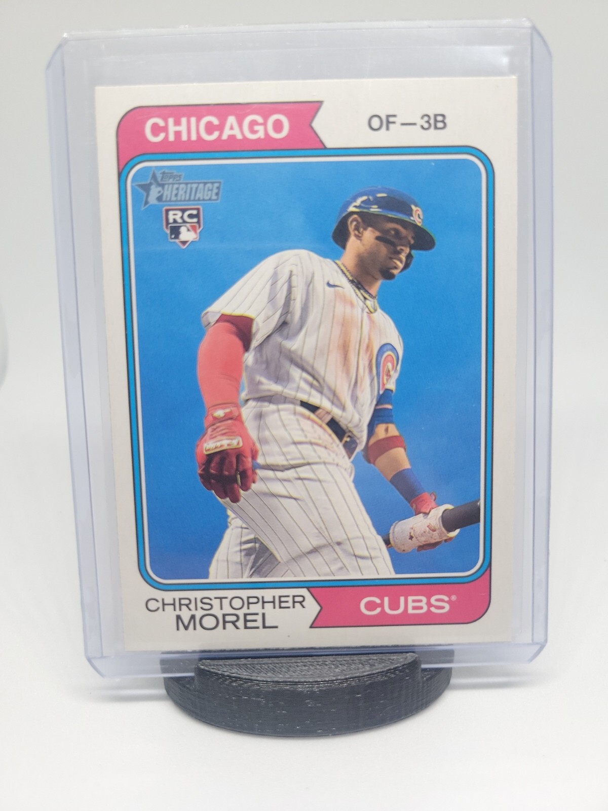 Christopher Morel 2023 Topps Heritage Image Variation SP Rookie RC Card 110