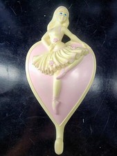 Vintage Current Brand Pink Ballerina Dance Clothes Towel Hook