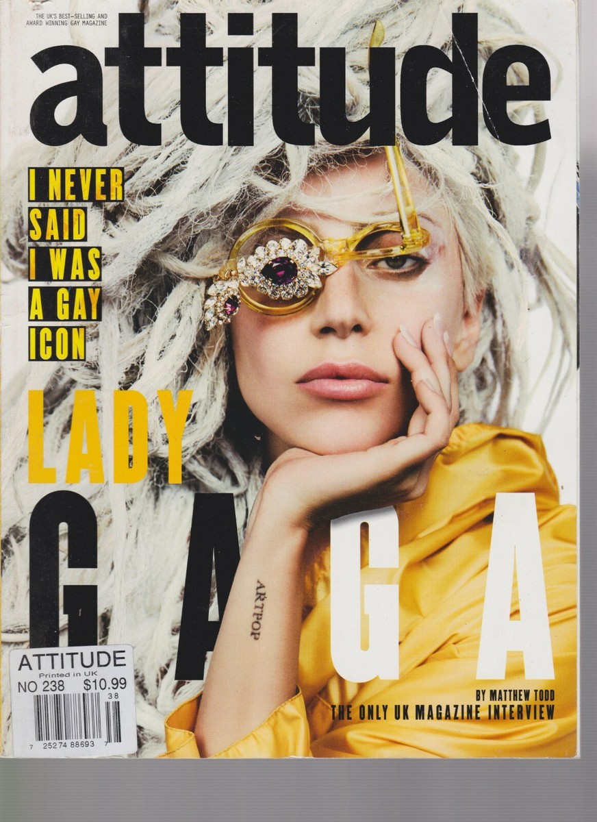 ATTITUDE MAGAZINE UK #238 DECEMBER 2013, FRONT COVER MINOR BEND