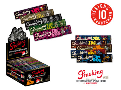 Smoking 100th Anniversary Special Edition by KUKUXUMUSU + Tips - King Size Paper