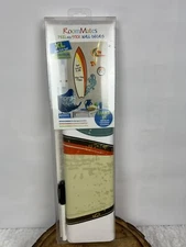 RoomMates Peel&Stick Wall Decals XL 3Ft Tall &Dry Erase Board Comes w/Pen NEW