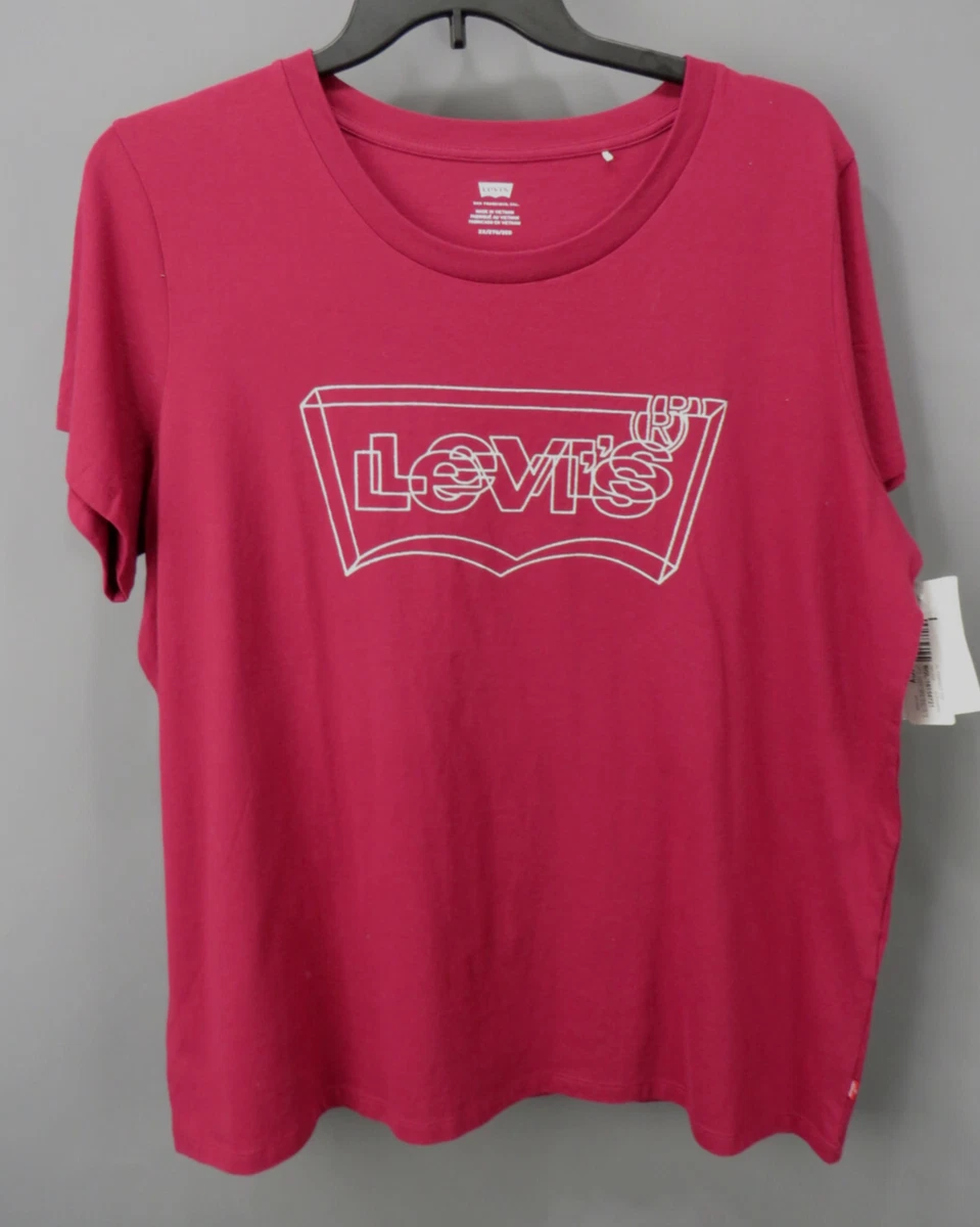 Levi's Plus Size The Perfect Tee – Maglietta Donna Girocollo, Morbida E Versatile, Taglie Forti
