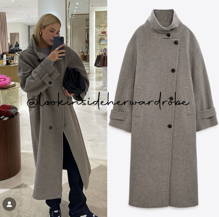 ジャケット・アウター MARTE sahara Stand Collar Coat セール】Collarless Jacket/カラーレスジャケット（ノーカラー