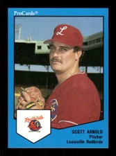 1989 ProCards Louisville Redbirds 1248 Scott Arnold BXCP24