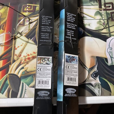 X2.  Ultra Pro Anime Play mat. General Yan Shi Magic,Trinity  Dragon X2  MAT NEW