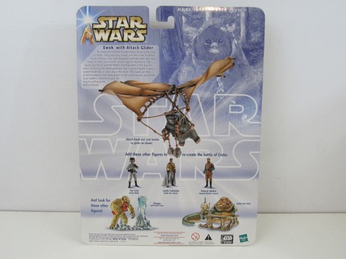 Star Wars ROTJ Assault of Endor Ewok w/ Attack Glider Saga Collection (Pg84E) - Picture 3 of 3