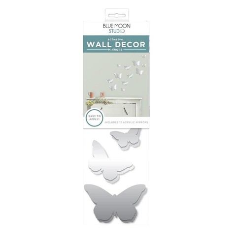 Set 3x S Ticker Decal Vinyl Car Bike Bumber Butterfly Blue - Foto 3