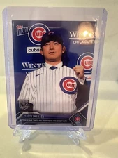 2024 Shota Imanaga Topps Now Rookie Free Agent signing OS-27 Chicago Cubs 