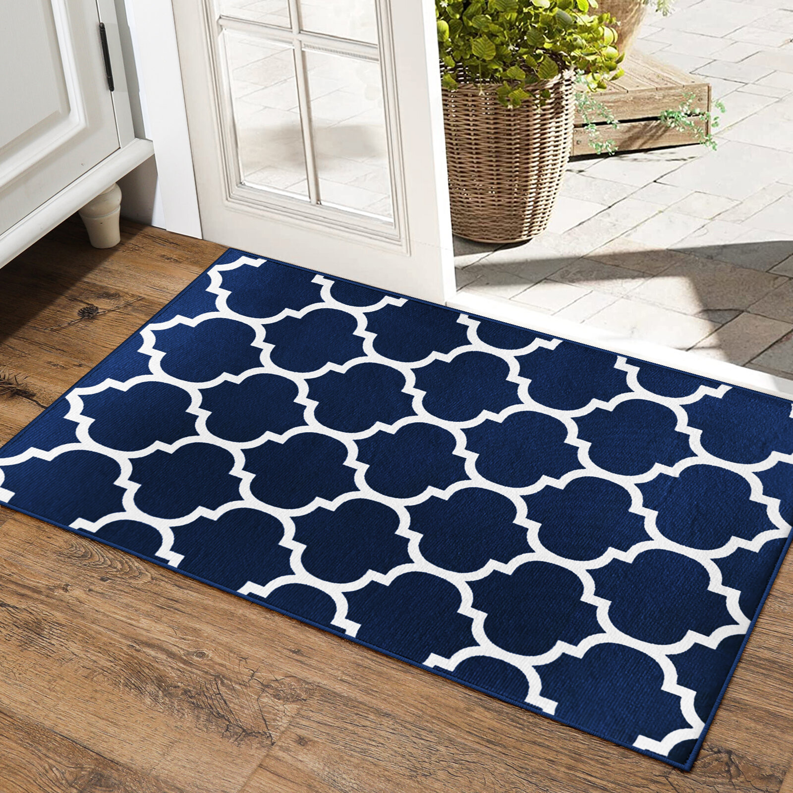 Large Door Mats Indoor Non Slip Outdoor Washable Rugs Kitchen Runners