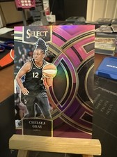 2024 Panini WNBA Select Basketball Chelsea Gray Purple Prizm /99 #138 LV Aces
