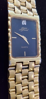 Jacques Prevard Gold Plated Mens Quartz Watch | eBay