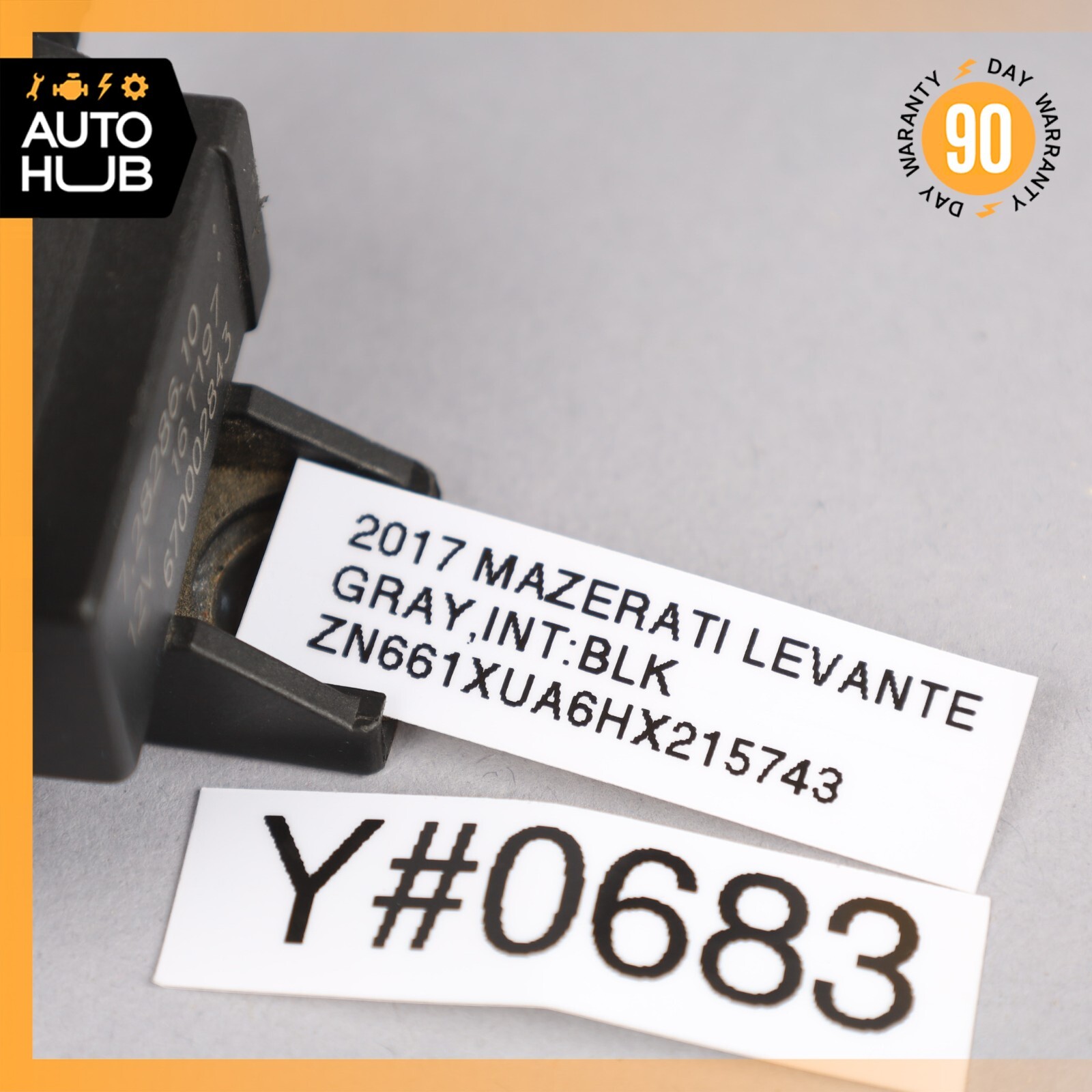 14-20 Maserati Levante Ghilbi Quattroporte Exhaust Solenoid Vacuum Valve OEM