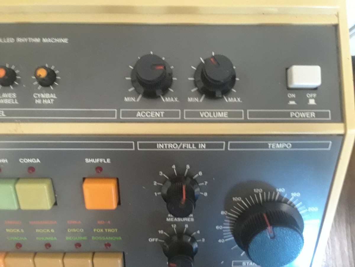 Vintage Roland CR-5000 Compu Rhythm Analog Drum Machine | eBay