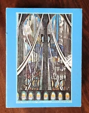 Vintage Springbok 1971 Bookcase Jigsaw Puzzle - Bridges & Skyscrapers by Stella
