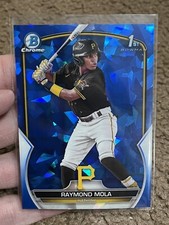 2023 1st Bowman Chrome Sapphire Pittsburgh Pirates Raymond Mola Bcp-198 Rc
