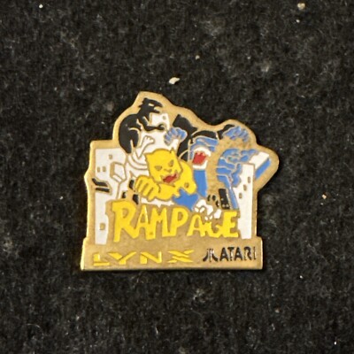 Pin's Atari Lynx Rampage , Rétro Game , Jeux Vidéo Vintage