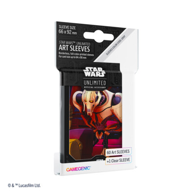 Star Wars: Unlimited Art Sleeves General Grievous Gamegenc