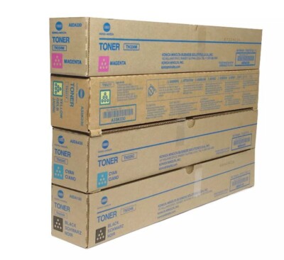 Konica TN324K TN324Y TN324M TN324C Toner Full Sets for bizhub C258 C308 C368