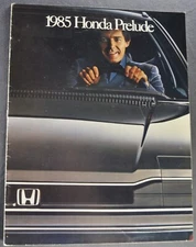 1985 Honda Prelude Catalog Sales Brochure Coupe Nice Original 85