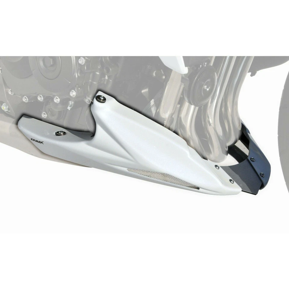 Ermax Pancia Pan Spoiler Carenatura Argento NHA95 Honda CB 1000 R 2008 - 2009 - Immagine 2 di 3