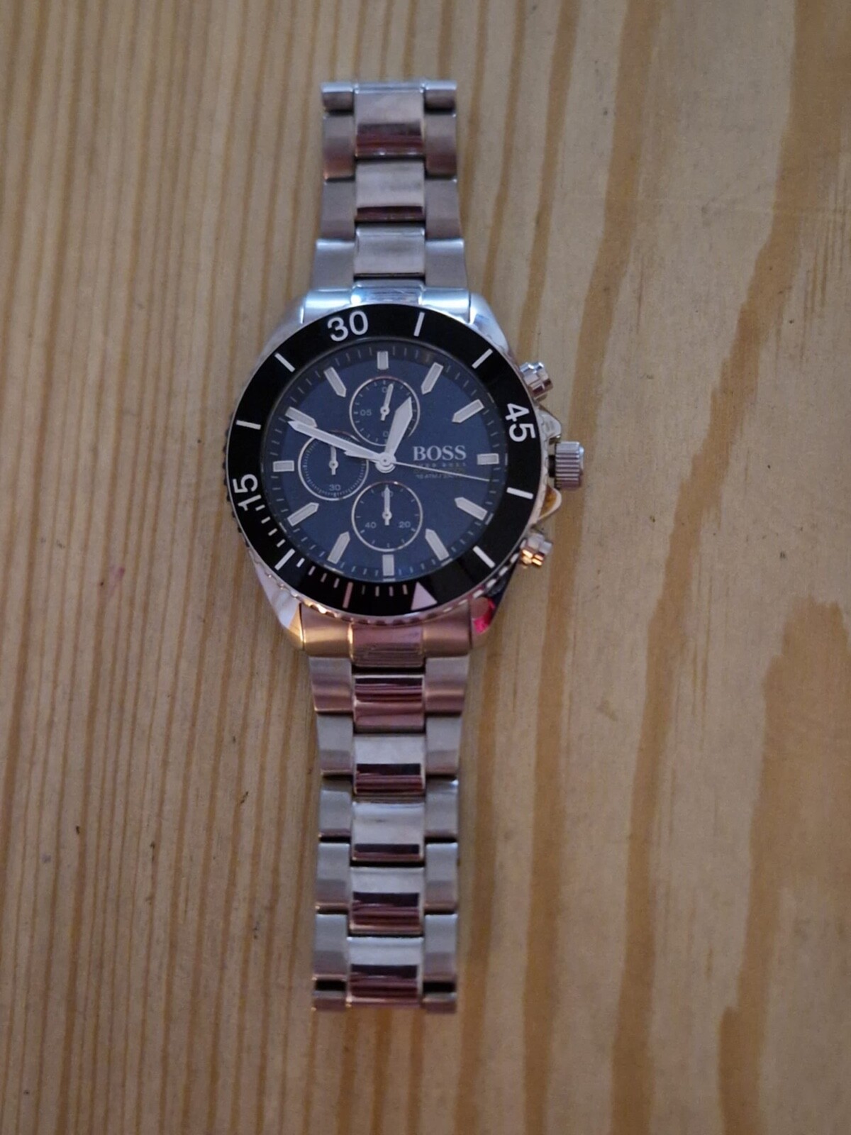 HUGO BOSS HERREN-IKON-CHRONOGRAPH-UHR hb 3191273247 Silber | eBay 