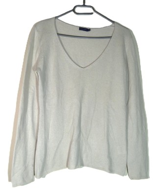 DARLING HARBOUR Pullover gr. M Beige Damen 100 % Kaschmir