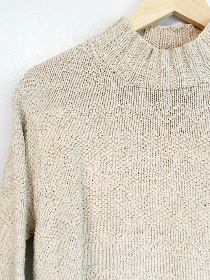 Suéter De Colección Lauren Ralph Lauren Mujeres Seda Lino Talla SP Cápsula Dinero Antiguo Foto 3 de 4