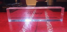 ST DUPONT  - AUTHENTIC DISPLAY - ADVERTISING.  PEN DISPLAY STAND ONLY 1 ON EBAY