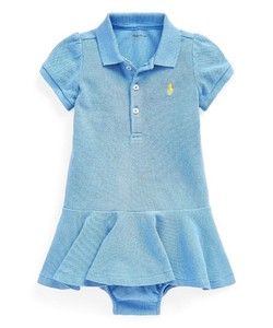 baby blue polo dress