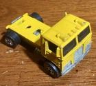Hot Wheels American Tipper Cab Semi Truck Yellow Made in Maylasia