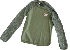 BNWT BILLABONG GIRLS KIDS LITTLE DARLING RASHGUARD SWIM TOP SIZE 10