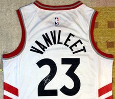 Fred VanVleet Signed Autograph Toronto Raptors Jersey NBA USA Canada Wichita St