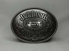 Jack Daniels Old No. 7 Brand Whiskey Belt Buckle 2008