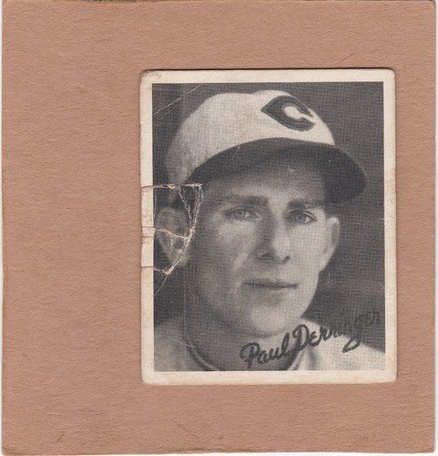 1936 Goudey R322 Paul Derringer (Out/Single!)...Schlecht....SIEHE SCAN