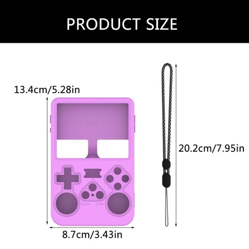 Silicone Shell for R36S Sleeve Gamepad Dustproof Housing Gaming Accessories - 第 8/12 張圖片