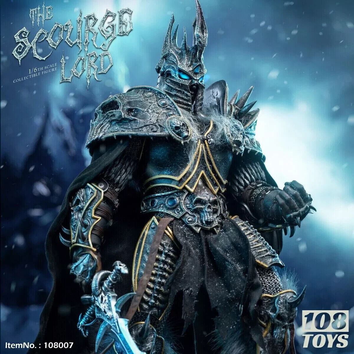 108Toys 108007 フローズンリッチキング 1/6 Lich King 108 Toys 108007 1/6 Scale Frozen Demon King