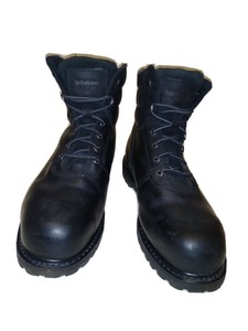 wolverine black steel toe boots